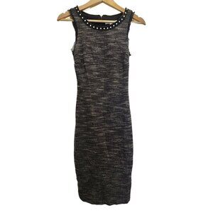 🟣 Sz S Bianca Nygard Sleeveless Midi Dress